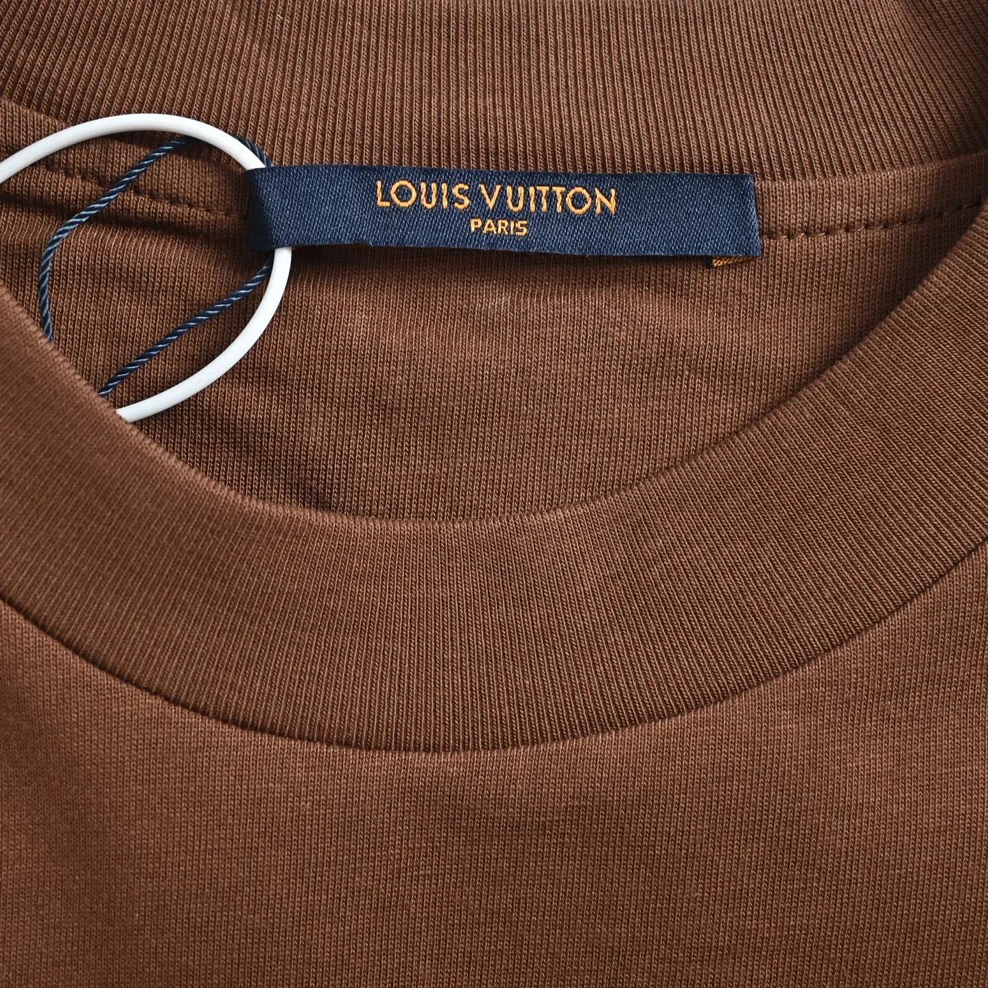 Louis Vuitton/Louis Vuitton laser patch embroidered logo short sleeve